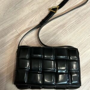 Designer-inspired padded cassette bag